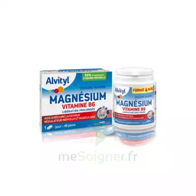 Alvityl Magnésium Vitamine B6 Libération Prolongée Comprimés Lp B/45 à Lons